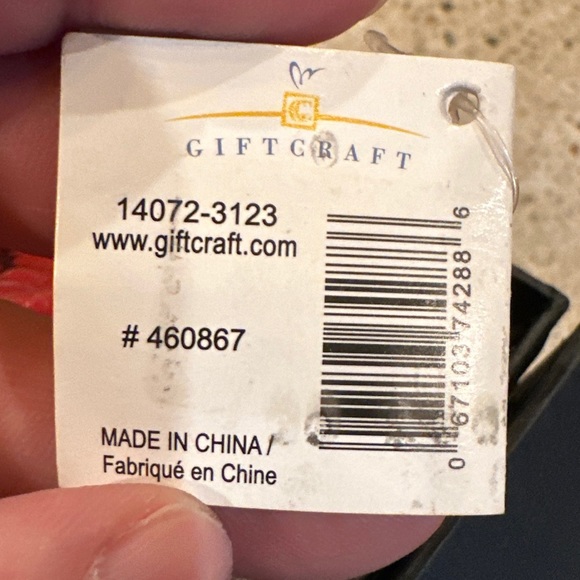 HANDCRAFTED Blown Glass FRIENDSHIP Beautiful Red  Multicolor ORNAMENT 4.5-5” - Picture 5 of 16